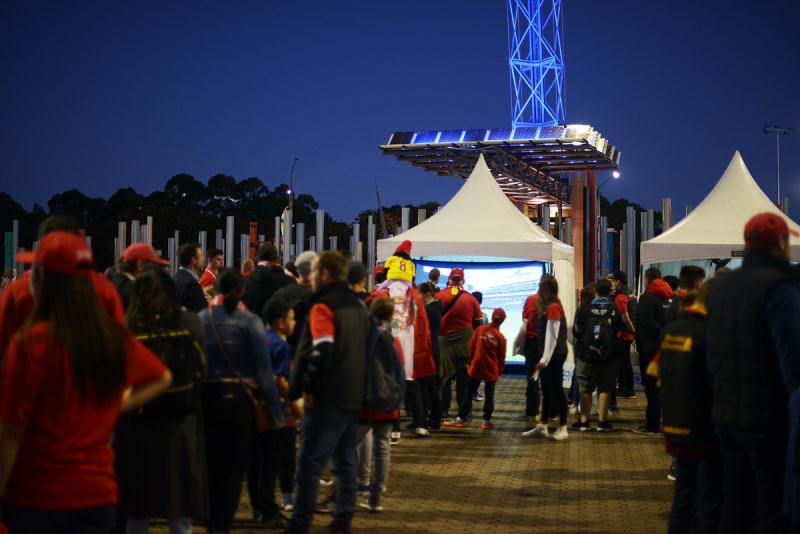 Liverpool FC in Sydney with Alcatel